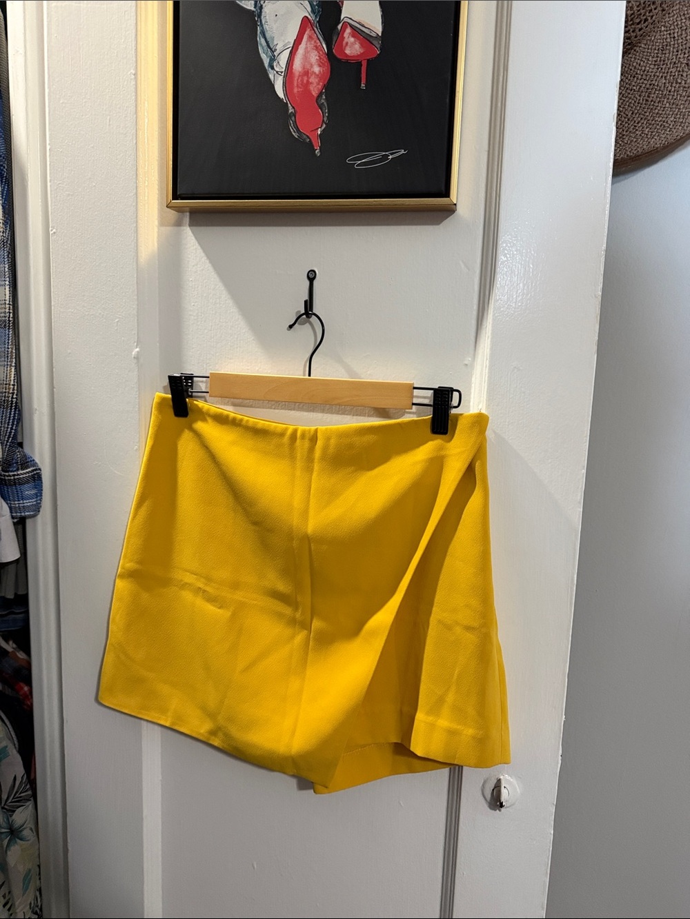 Express Bright Yellow Women's Skort